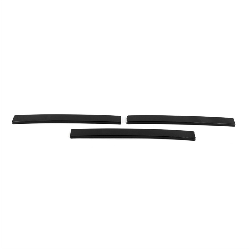 Front Center Grille Insert Cover Trim For Middle Strips Accessories Black 4853114424806
