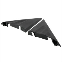 1 Pair Car Rearview Mirror Front Triangle Plate Trim BK31-V16004-AD BK31-V16003-AD for Transit MK8 2014-2020