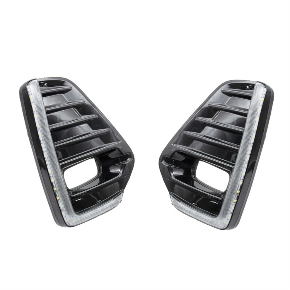 Led Daytime Running Lights For Kicks 2021-2023 Drl & Turn Signal Fog White/Amber 4852829195117