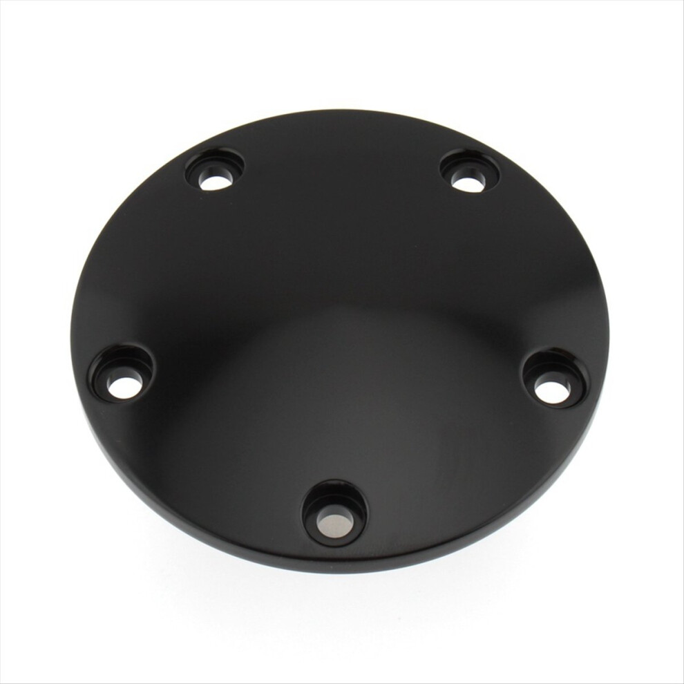 Motorcycle Domed Timing Points Cover For Twin Cam Softail Dyna Touring 1999-2017 Black 4852829115856