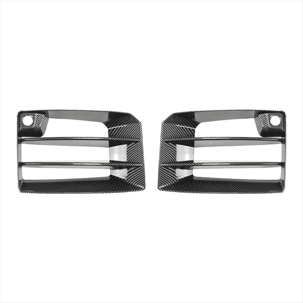 Car Front Fog Lamp Splitter Spoiler Cover Trim Grille For 2 Series M2 G87 2023+ Carbon Fiber 4852829129006