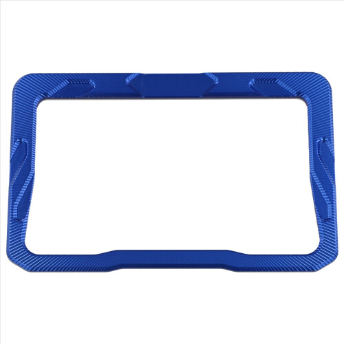 Motorcycle Modified Instrument Protection Frame for 368G Display Decorative Shell Screen Protective Cover Blue 1