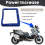 Motorcycle Modified Instrument Protection Frame for 368G Display Decorative Shell Screen Protective Cover Blue 5