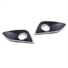 Car Front Bumper Fog Light Cover Lamp Frame Hood Foglight Trim for IX35 2009 -2012