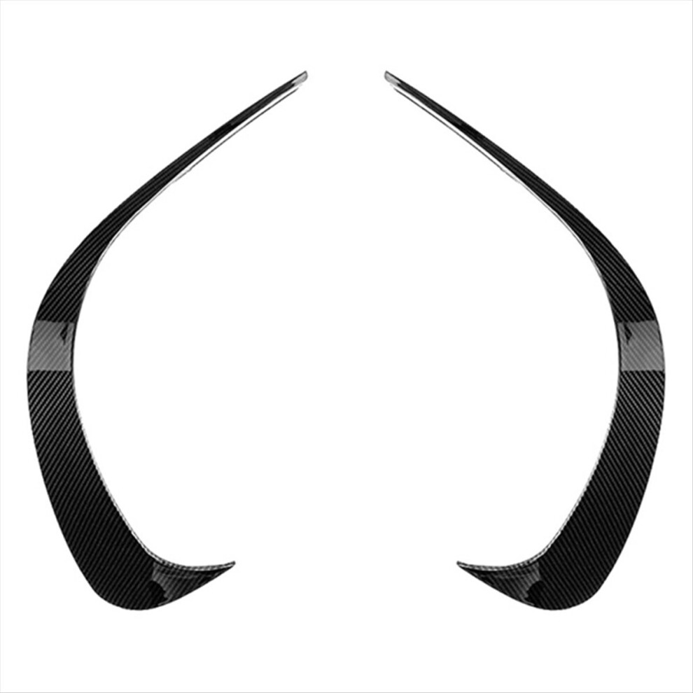 1 Pair Car Front Bumper Side Vent Canard Wind Knife Splitter For C-Class W206 2021 2022 C200 C260 C300 4852829139050