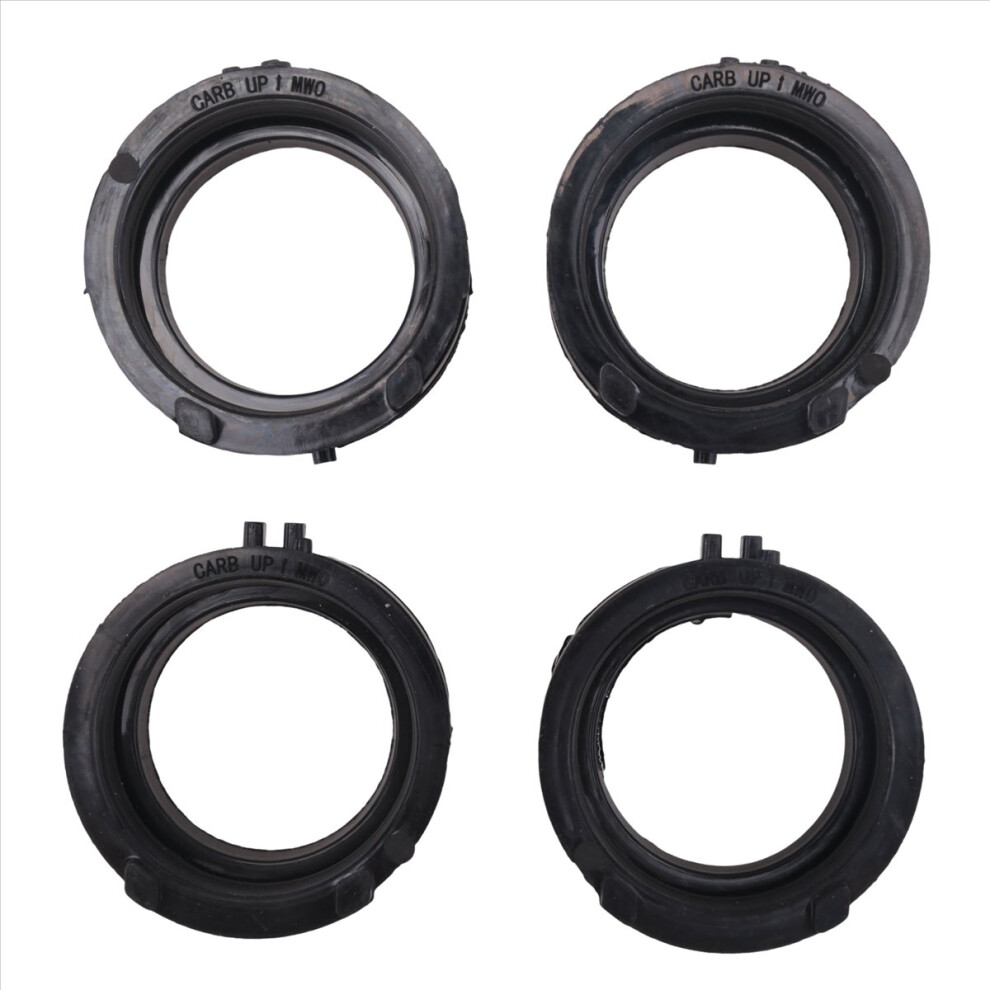 4Pc Motorcycle Carburetor Manifold Interface Intake Adapter Joint Boot For Cbr900rr 900 Rr Cbr900 1993-1999 4852829142302