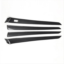Car Interior Door Panel Decoration Strip Trim Moulding Sticker for G37 G25 Q40 EX35 2010-2013 ABS Carbon Fiber