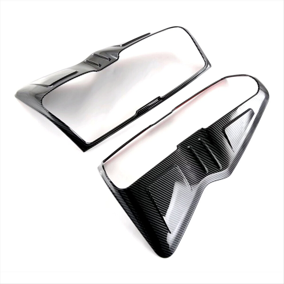 For D-Max Dmax 2021 2022 2023 Abs Carbon Fiber Rear Cover Trim Tail Lamp Frame Accessories Light 4852829184104