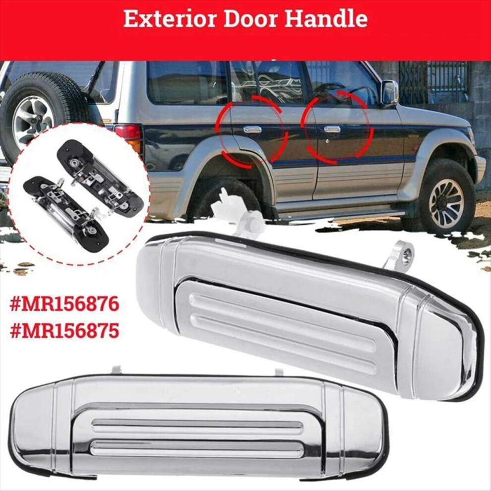 Car Exterior Chrome Door Handle For Montero V46 V31 V32 V33 Mr156875 Mr156876 Mr156878 Mr156877 4853893322546