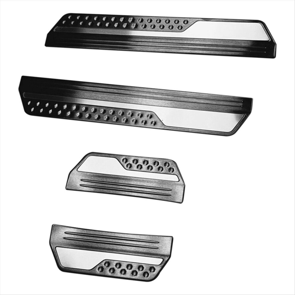 Door Sill Scuff Plate Guard Protector Cover Trim For Vezel -V E:hev 21-22 Exterior Outer Welcome Pedal A 4853893321631