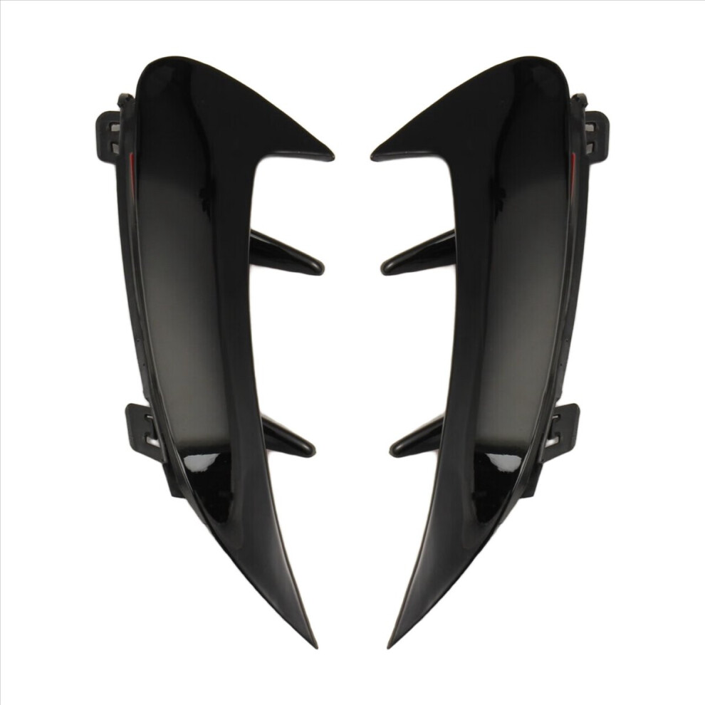 Car Rear Bumper Splitter Spoiler Fog Lamp Cover Trim For - A-Class W177 2019+ Buckle Style 4854248460869