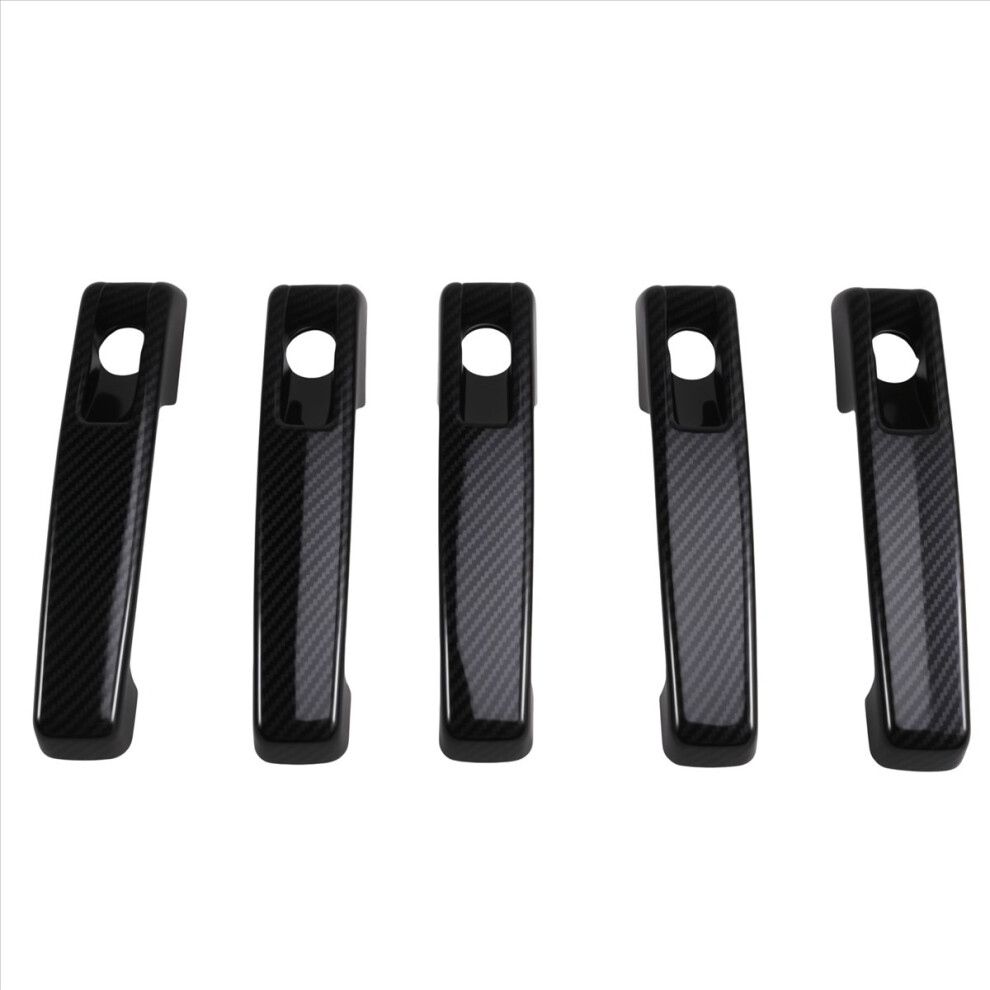 Car Carbon Fiber Exterior Door Handle Cover For G Class W463 W464 G65 G55 G63 G500 G550 G350 2009 - 2019 Istovo