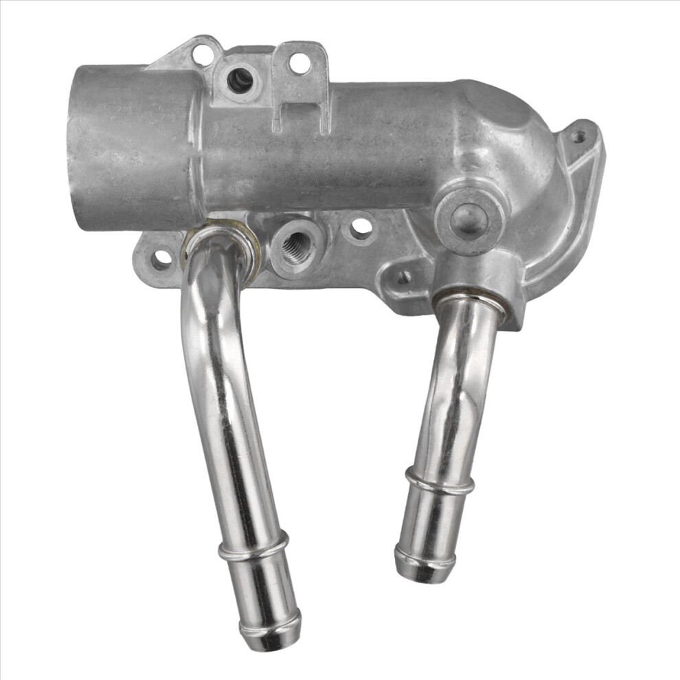 12597172 Aluminum Thermostat Housing Engine Coolant For Captiva Regal 12607291 Silver 4854248484537