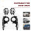 Car Front Bumper Light Fog Set Assembly for 2018-2020 7
