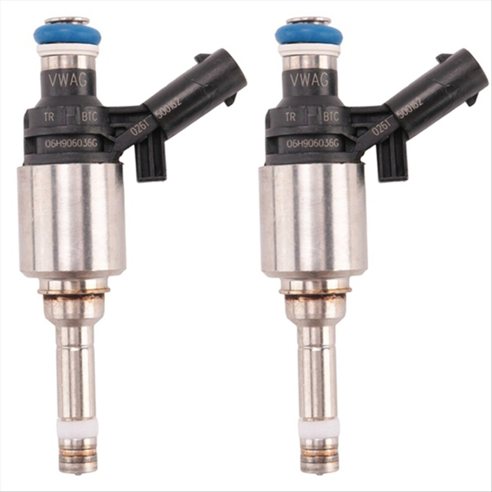 2Pcs Injectors For A3 A4 A5 Q5 2.0T 06H906036g Car Nozzle Silver 4854248484766