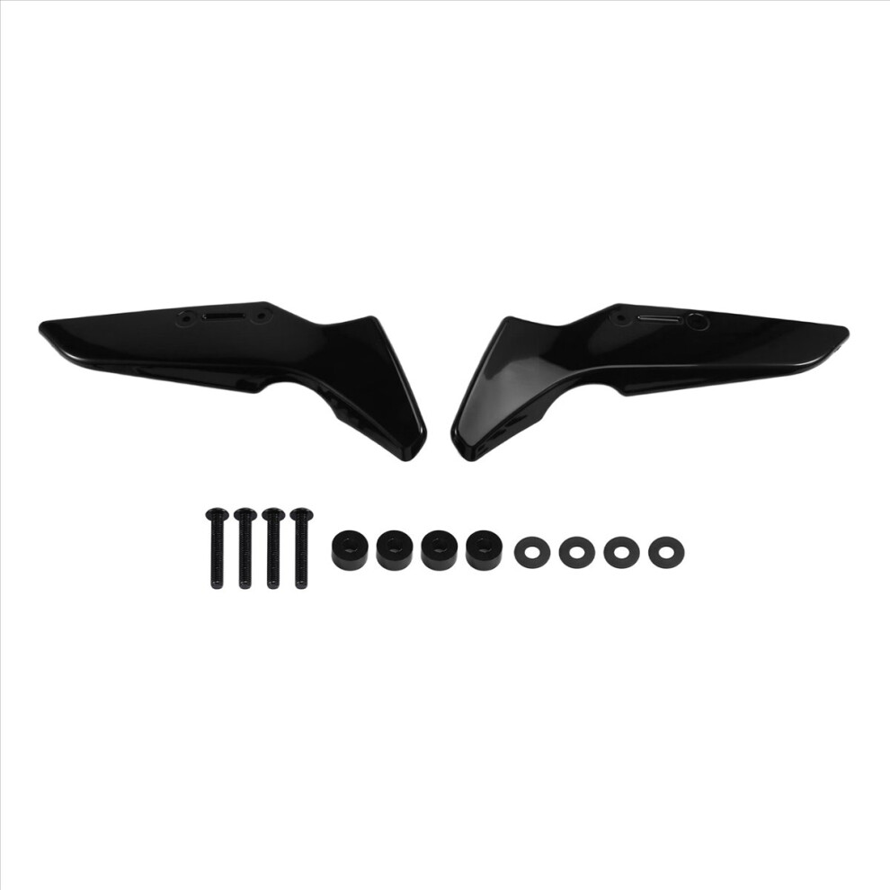 Motorcycle Windshield Side Wind Deflector Spoiler Fly Screen For Mt-125 Mt-15 Mt125 Mt15 2020-2023 Black 4854248485800