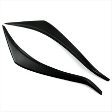 Car Front Headlight Eyebrow Head Light Eyelid Trim Sticker for Spade 2012-2020