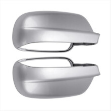 Car Side Wing Mirror Cover Rearview Shell 1K0857537 1K0857538 for Golf 5 MK5 5.5 6 Matte Silver