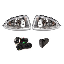 Front Bumper Light for 2004 2005 Fog Lamp Daytime Running Headlight Halogen with Harness Switch
