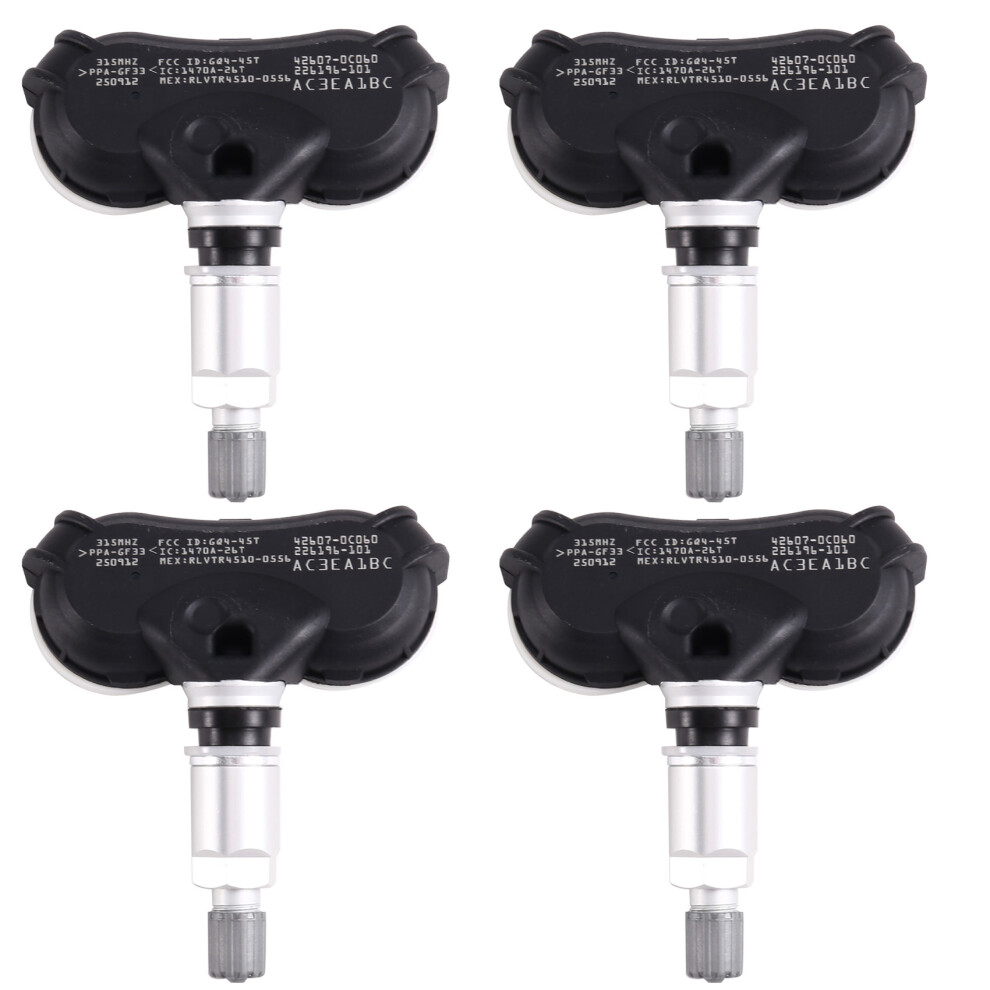 4Pcs Car Tire Pressure Sensors For 2007-2018 42607-0C040 42607-0C060 Light 4854248423659