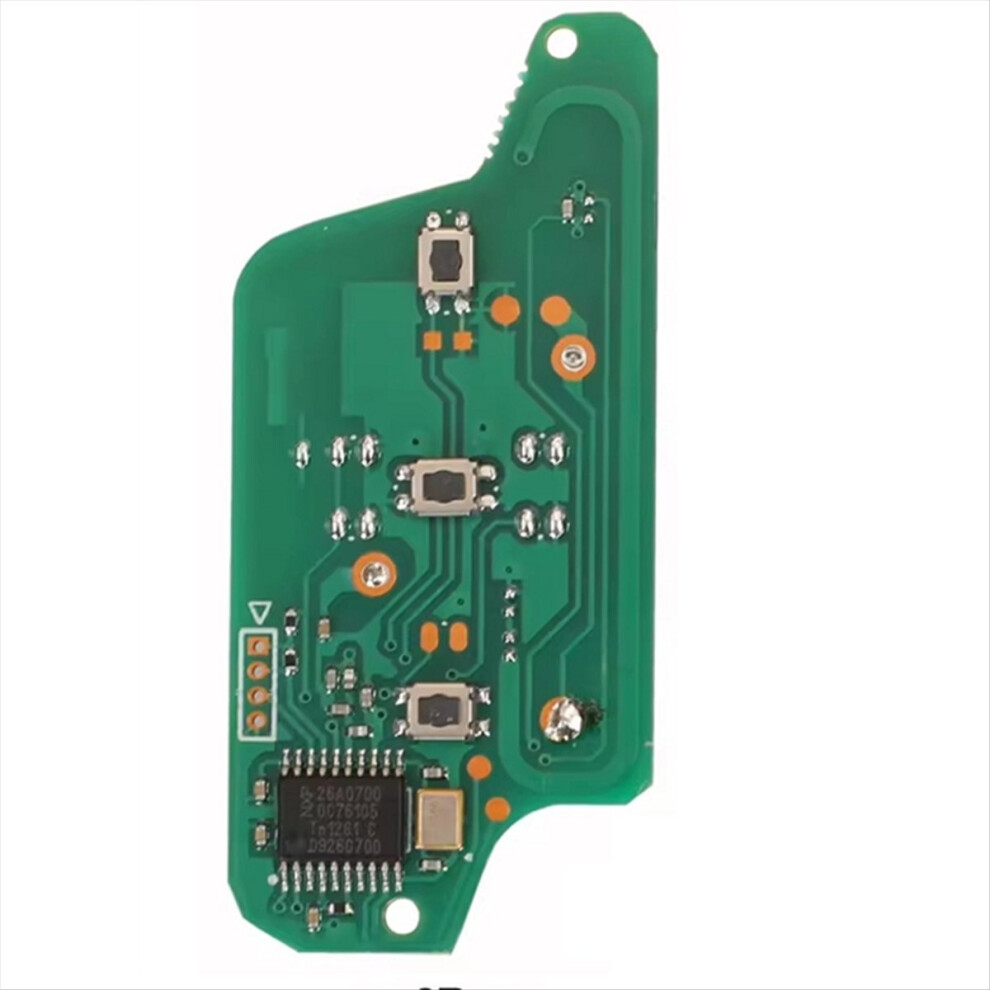 Remote Key Circuit Board For 207 408 307 C2 C3 C4 3 Buttons Ask Ce0523 Id46 4854248443916