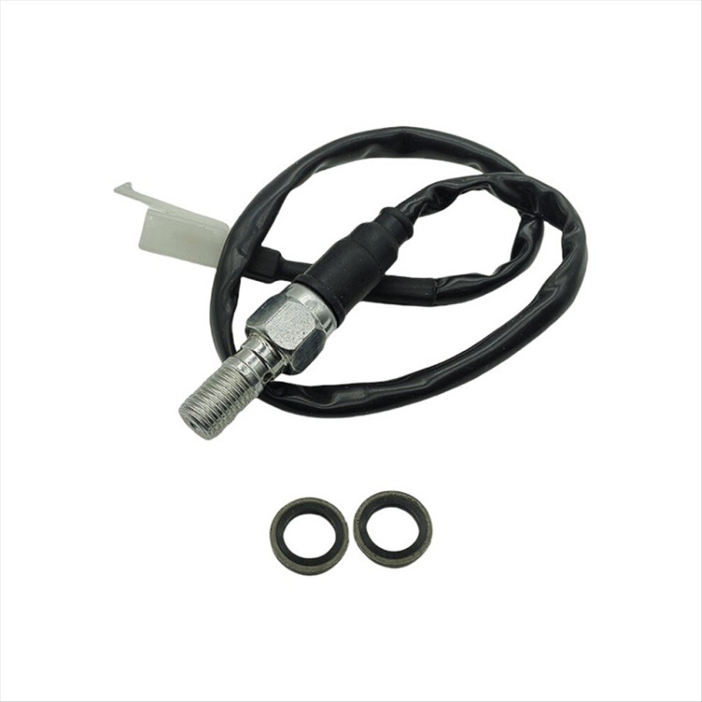 Universal Motorcycle Hydraulic Brake Pressure Rear Switch Hollow Bolt M10x1.00mm Light 4854248444357