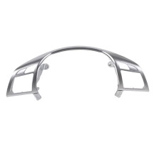 Car Steering Wheel Upper Cover Trim Chrome for C E M ML GLS G Class W204 W212 W166 W463