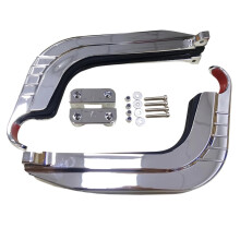 Rear Bumper Chrome Accent Fit for Tri Glide Ultra Classic FLHTCUTG
