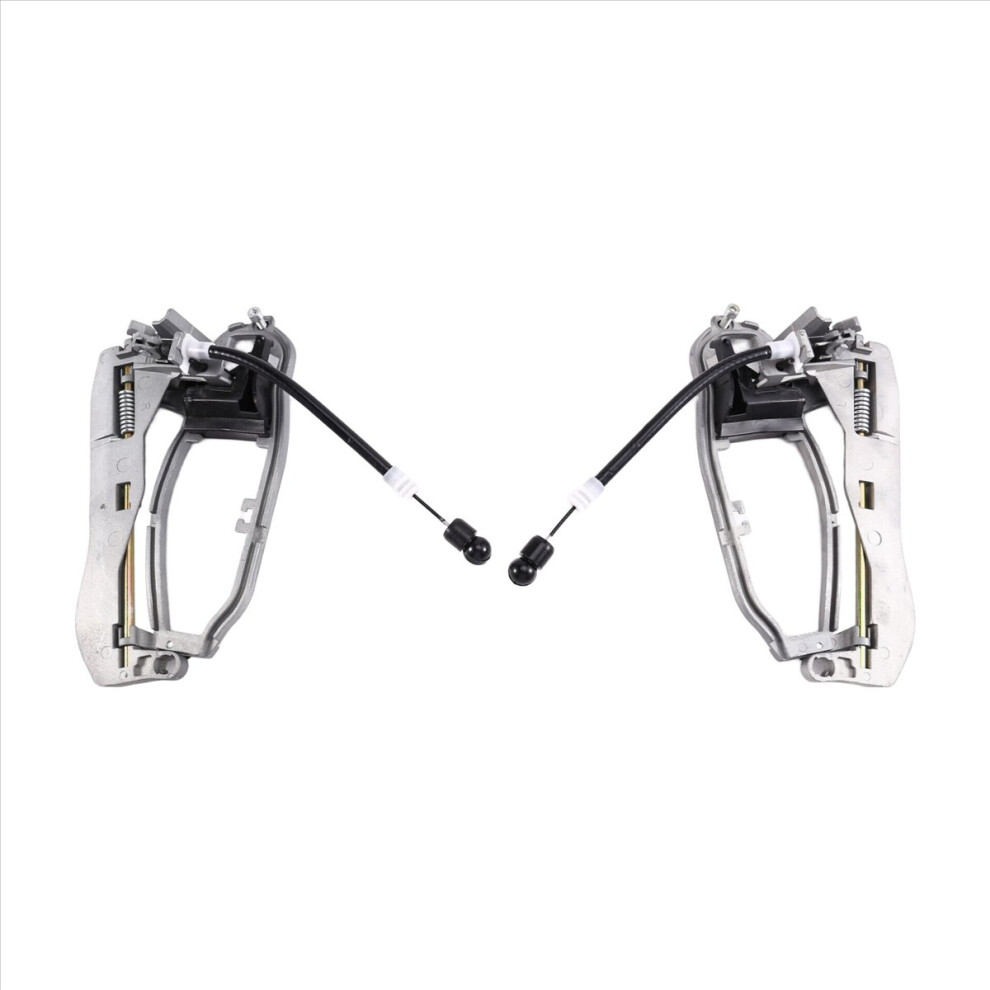 1Pair Rear Left+Right Exterior Door Handle Carrier For E53 X5 2000-2006 51228243635 51228243636 Istovo