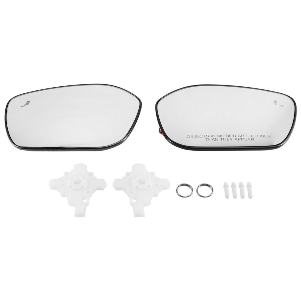 Car Heated Blind Spot Rearview Mirror Glass Lens Plastic Bracket For 11Th 2022-2024 Light 4854248431807