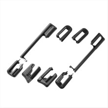 8pcs Seat Rail Cover Trim Panel Kit for GLC-Class W253 16-21 Guide Bracket 2539190100 2539190200