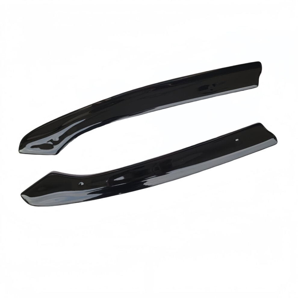 Maxton Style Rear Side Splitters For Mk4 2020-2024 Diffuser Spoiler Black 4853498980554