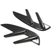 Dry Carbon Fiber Spoiler Styling Front Side Cheek Trim for G80 M3 Coupe Models 2021 2022 2023 2024