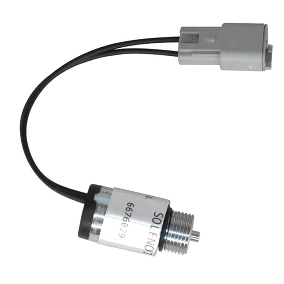 12V 6676029 Spool Lock Solenoid For S175 S250 S300 S530 S590 S630 S740 S850 New Shut Off Light 4853498982688