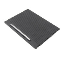 For Superb 2016-2025 Car Center Console Drink Cup Roller Shutter Blind 3VD858329 Holder Zipper Trim Cover