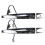 Front Left Right Car Exterior Door Handle for Sentra 2013-2018, 2009-2014,Leaf 2011-2017 806469N00A 1