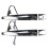 Front Left Right Car Exterior Door Handle for Sentra 2013-2018, 2009-2014,Leaf 2011-2017 806469N00A 8