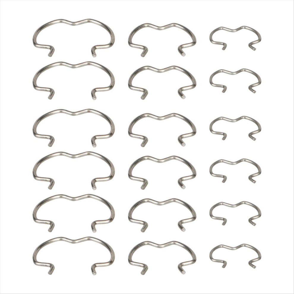 18Pcs 800-801 6-3/8Inch.6-1/2Inch.6-5/8Inch Quick Connector Clips Retaining Transmission Cooler Line 4853498993455