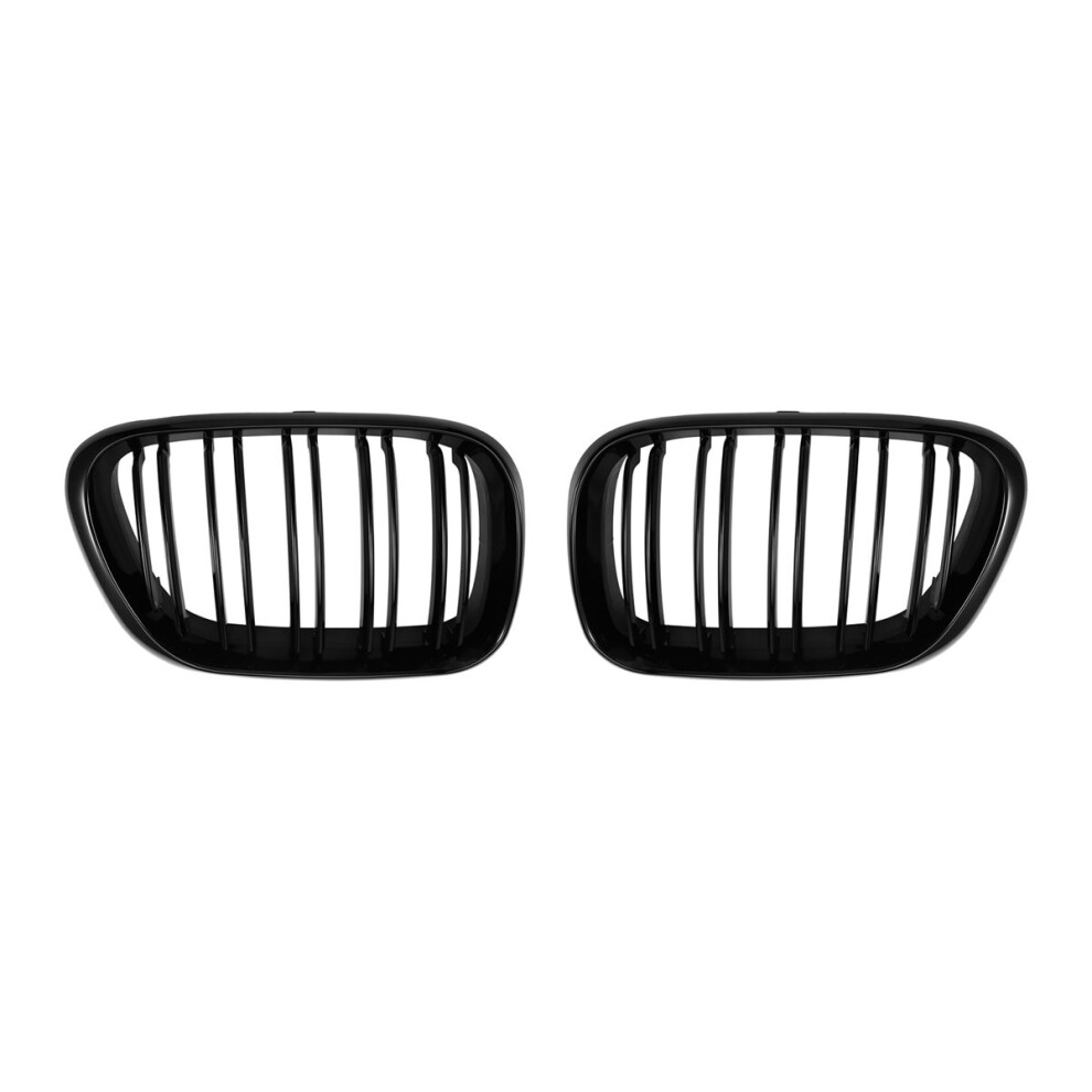 Car Front Kidney Grill Hood Mesh Grille For X5 E53 1999-2003 4853498986594