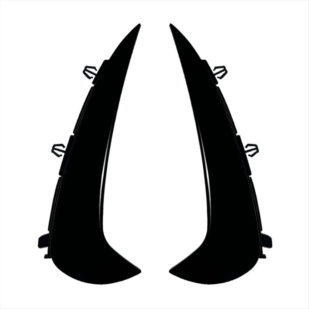 For Glc Class X254 Line 2023 2024 Rear Bumper Trim Lip Spoiler Canards Fins, Black 4853498991758