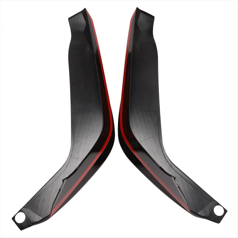 Car Front Bumper Side Spoiler Guard Body Modification For 11Th 22 Lip Wrap Angle Splitters 4853498900392