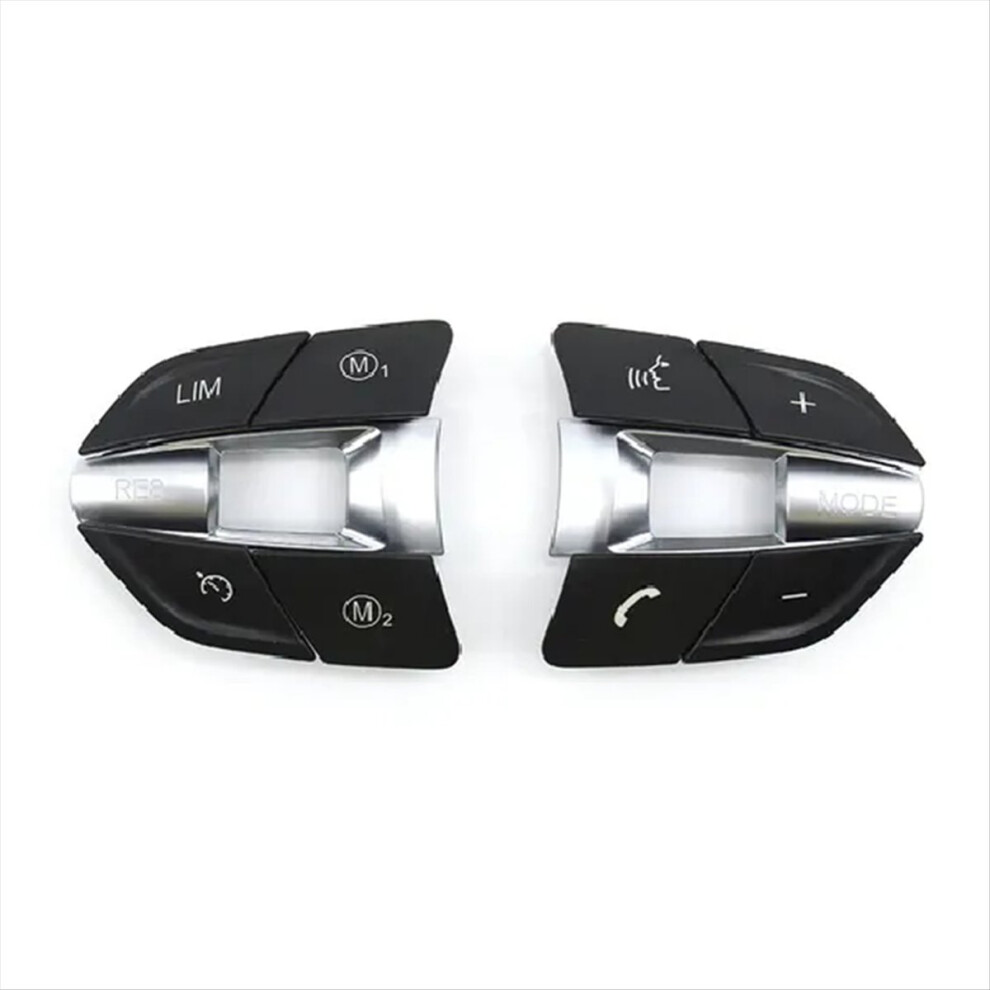 Car Steering Wheel Button Knob Replacement For F10 F11 F30 F31 F34 F01 F02 F07 F06 F12 F25 F26 F15 F16 M2 M3 (B) 4853498923377
