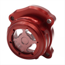 Motorcycle Engine Oil Filter Cover Cap for CRF300L 2021-2022 CRF250L 2013-2021 CRF 250L 2017-2021 Red