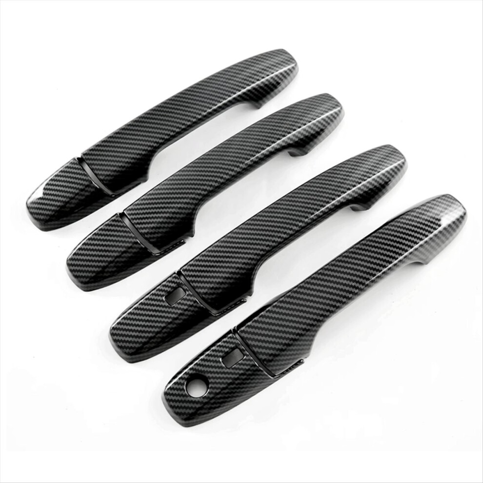 For 2023 2024 Rhd Southeast Asia Version Car Exterior Door Handle Cover Trim Kit (Carbon) 4853498936926