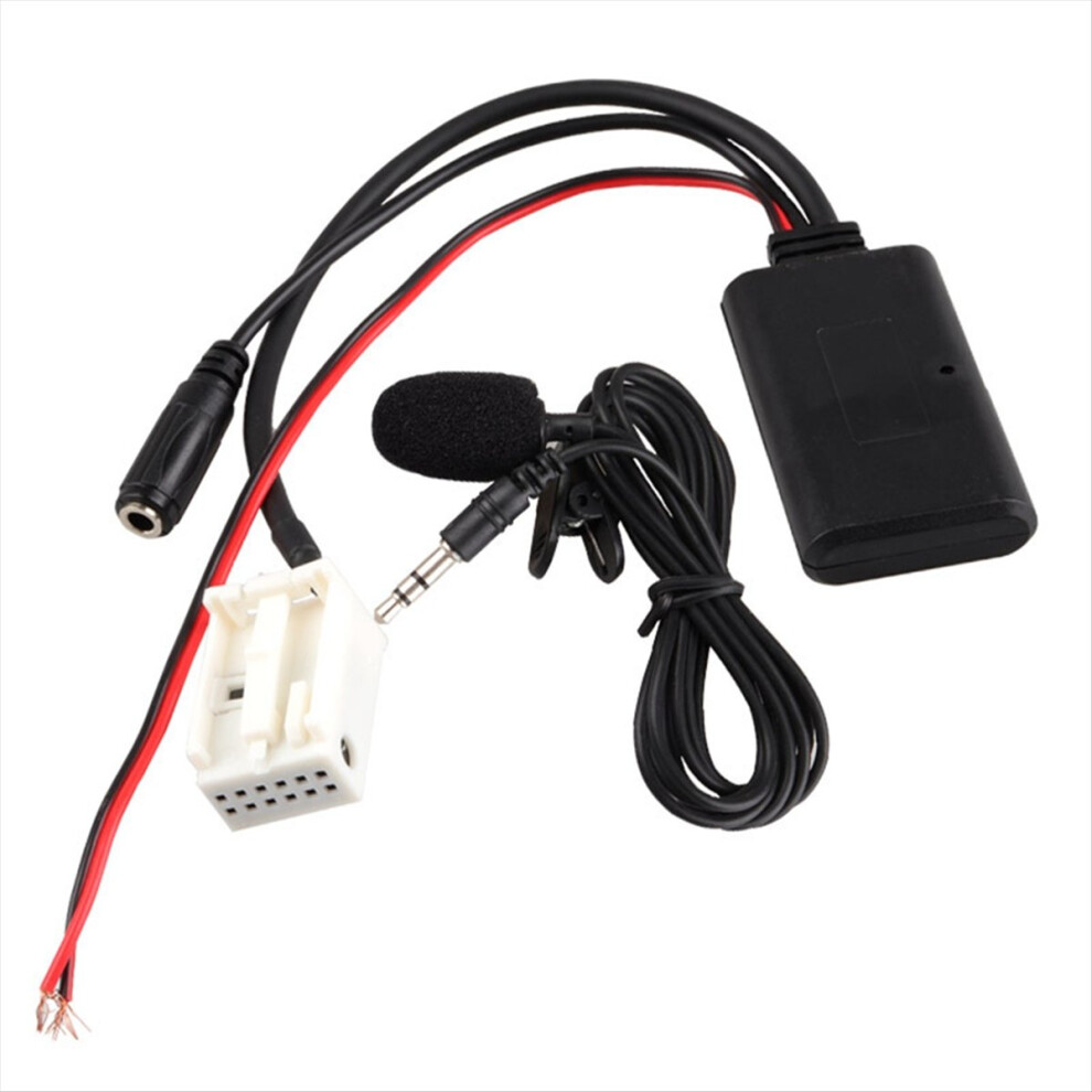 Auto Aux Adapter 12Pin Bluetooth-Compatible Aux-In Wire Connector For E60 E63 E64 E65 E66 E81e82 E87 4853498923056