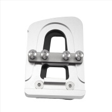 Motorcycle Brake Lever Extension Accessories for Voge DS525X DSX525 2022- Rear Foot Pedal Enlarger Extension(Silver)