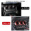 For BRZ / 86 2022 2023 Car Air Conditioning Knobs Switch Ring Trim Interior Accessories (Red) 5