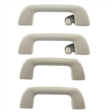 4Pcs Car Inner Roof Armrest Ceiling Pull Handle Door Safety with Hook 74610-52020 for Light Grey