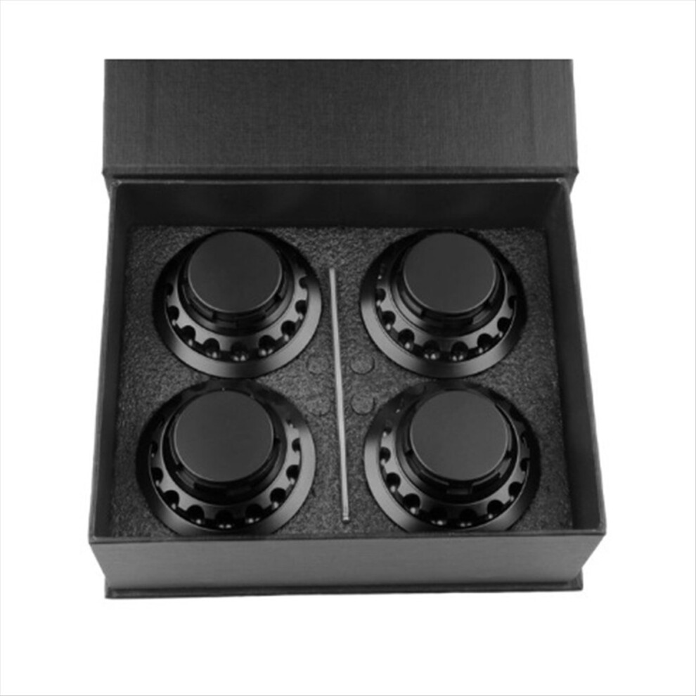 Istovo 75Mm Wheel Hub Caps Center Cap A1714000025 A2204000125 B66470200 For - A C E Class Black