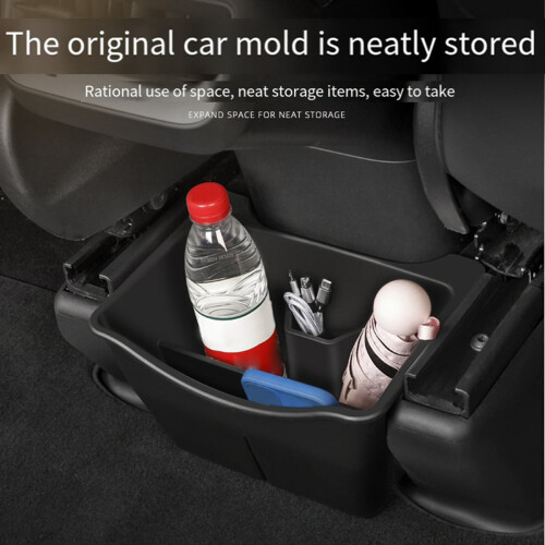 Rear Air Vent Storage Box Under-Seat Trash Can for Model 3 Y Interior Modification Accessories